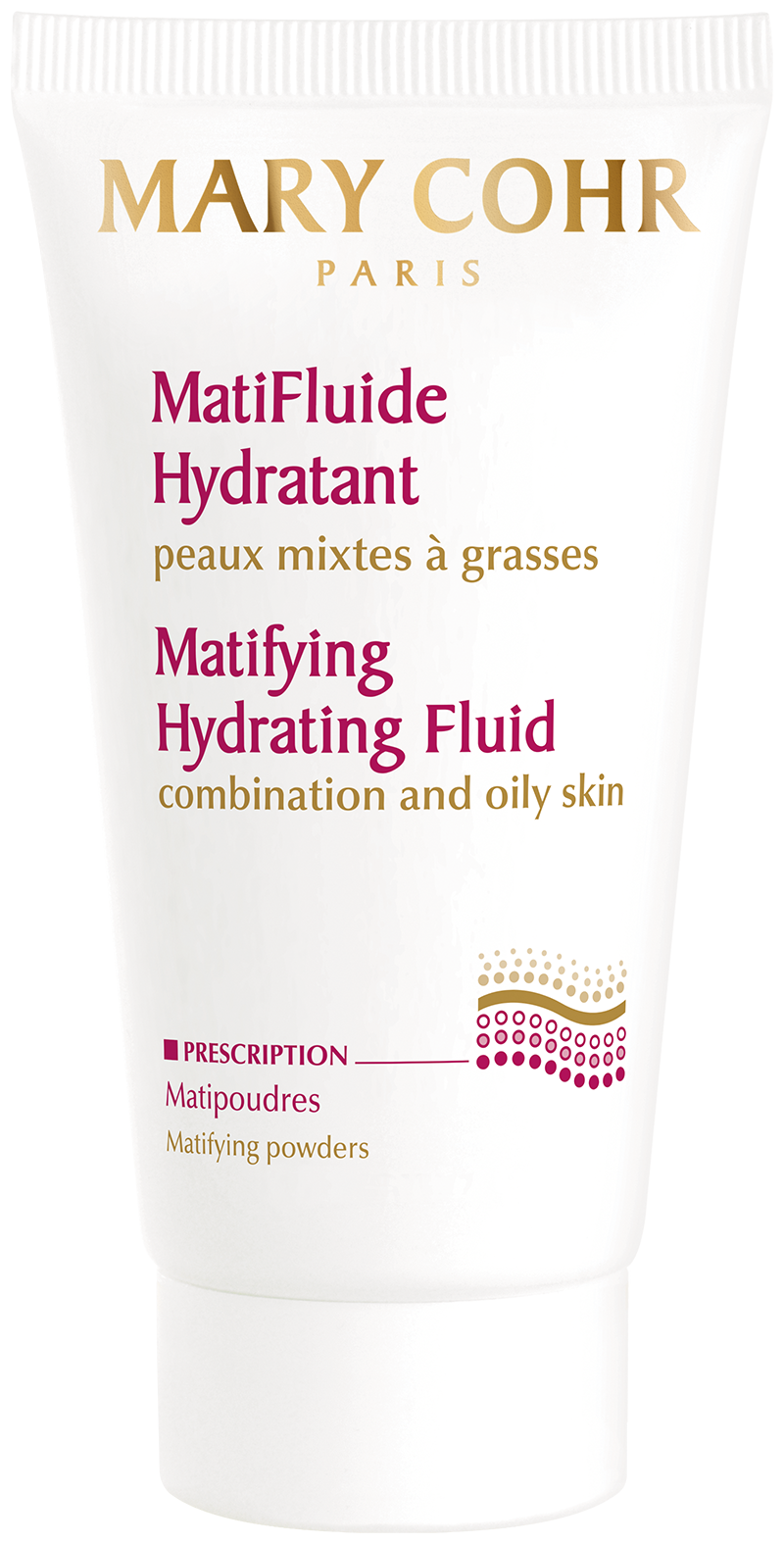Matifying hydrating fluid